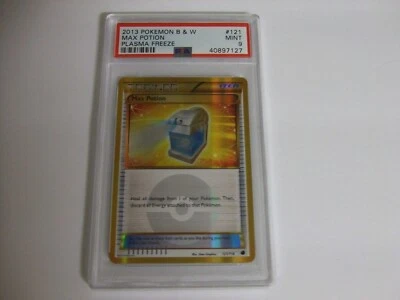 Pokemon   MAX POTION #121/116   PSA 9 - Image 1 of 2