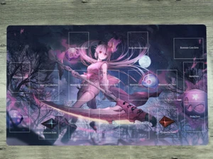 WVICM Red Blossoms from Underroot TCG CCG Mat Trading Card Game Mat Playmat - Picture 1 of 8