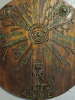 Árbol de la Alquimia... Una expresión artística del proceso alquímico. Foto 1 de 4