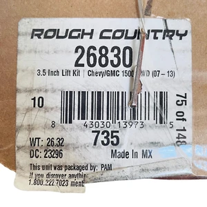 Rough Country 3.5" Lift Kit for 2007-2018 Chevy/GMC 1500 2WD - 26830 - Picture 1 of 2