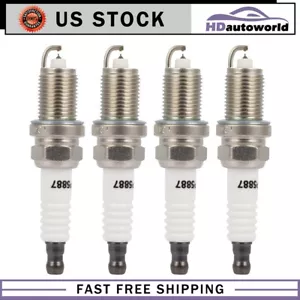 Bujías de iridio y platino para Jeep Patriot 2007-2008 y 2010-2011 2,4 L L4 4 piezas - Imagen 1 de 6
