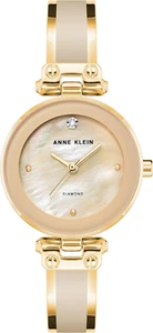 Women'S Genuine Diamond Dial Bangle Watch - Picture 1 of 12