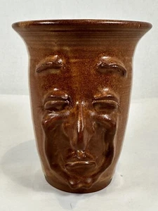 M Regalbuto Studio Pottery Whimsical Mug 16 oz Sicily Italy - Picture 1 of 6
