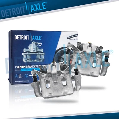 Front Brake Calipers w/Brackets for Infiniti EX35 EX37 G25 G35 G37 M35 QX50 370Z - Image 1 of 4