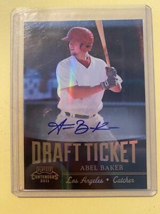 A41,481 - 2011 Playoff Contenders Draft Ticket Autographs #DT17 Abel Baker