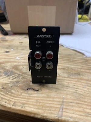 Módulo ecualizador de audio BOSE 102 EQ TOA Foto 1 de 2