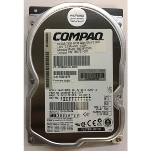 180721-001 - Compaq 18GB 7200 RPM SCSI 3.5" HDD 80 pin - Picture 1 of 1