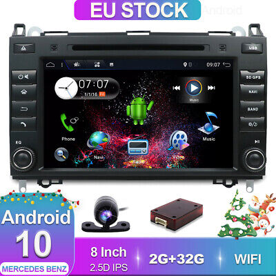 Android 10 Autoradio Für Mercedes Benz W447 W639 W169 W245 Vito 3 Viano NAVI DAB • 209.99€