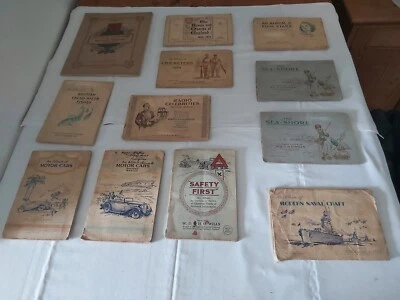 Job Lot 12 Part Filled Players & Wills Cigarette Card Albums - Image 1 of 4