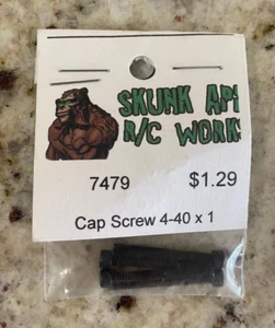 7479 SKUNK APE R/C FUNKTIONSKAPPENSCHRAUBE 4-40 X 1 MENGE 4 VERSIEGELT NEU IN VERPACKUNG - Bild 1 von 2