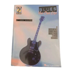 Blues You Can Use Learning Blues Guitar Book By John Ganapes Music Leonard CD 95 - Picture 1 of 10