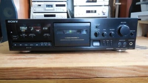 SONY TC-RX711 Auto-Reverse Dolby HX PRO Tape Deck AMS Gold-Plated Terminals - Picture 1 of 10