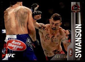 2015 UFC Champions Black #43 Cub Swanson NM+ /188 