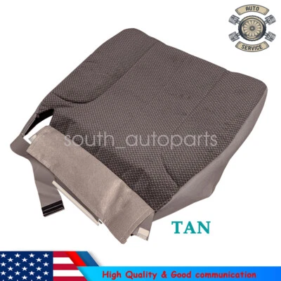 2003-2005 For Dodge Ram 1500 2500 3500 SLT Driver Bottom Cloth Seat Cover Tan - Изображение 1 из 4