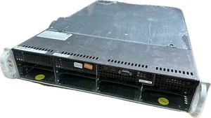2U 8 BAY LFF Supermicro server CSE 825-7 6027R-TRF X9DPRi-F 2x E5-2620 V2 128gb - Picture 1 of 24