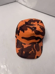 Wincheter orange camo hunting trucker hat - Picture 1 of 3
