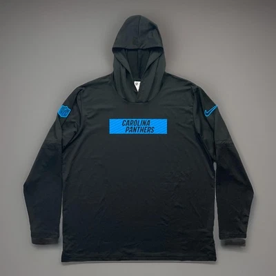 Nike Carolina Panthers 2024 Sideline Performance Hoodie Mens XXL - Image 1 of 4