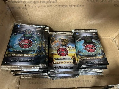 Chaotic Silent Sands First Edition English Edition Unopened Wax Pack TC - Image 1 of 3