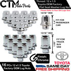 16PCS TOYOTA FACTORY OEM CHROME 12X1.5 MAG SEAT/FLAT SEAT LUG NUTS Toyota Tacoma