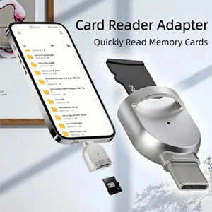 TypeC SD Card Storage Adapter Micro Memory Expander Memory Cards - Zdjęcie 1 z 9