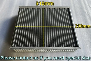 Aluminum Radiator Core, 310mm x 298mm x 68mm-2 Rows, For Radiator Custom DIY - Picture 1 of 4