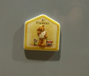 Gund Refrigerator Magnet #60485-B,  A+ STUDENT, NEW From Retail Store, 2.25" - Picture 1 of 1