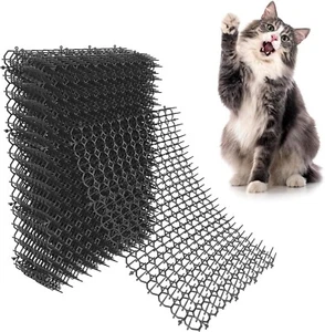 6-24 pcs Cat Scat Mat Spike Anti Dog Pest Deterrent Mat Repellent Animal Scarer - Picture 1 of 14