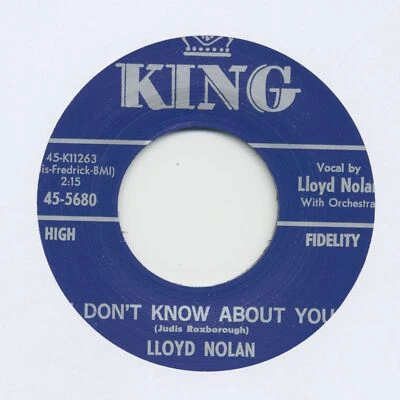 Lloyd Nolan - Tusi-Tusi-Ou-Wa-Wee - I Don’t Know About You (7inch, 45rpm) - S... - Bild 1 von 2