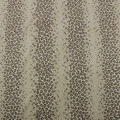 TELA MULTIUSOS STOUT UPTURN TAWNY CAQUI BEIGE RAYAS LEOPARDO POR YARDA 54"W Foto 1 de 4