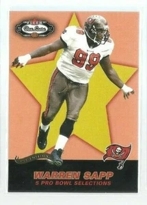 2002 Fleer Box Score First Edition #219 Warren Sapp AP 016/100 (ref 19334) - Picture 1 of 1