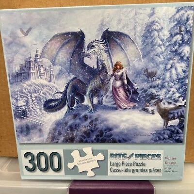 Brocas y piezas 300 PUZZLE DRAGÓN DE INVIERNO Foto 1 de 4