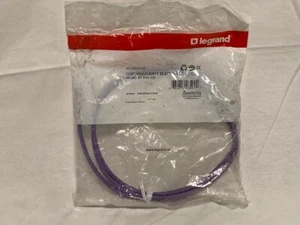Legrand Clarity CAT5E Premium Category 5e Modular Patch Cable Cord, Purple, 5’ - Picture 1 of 1