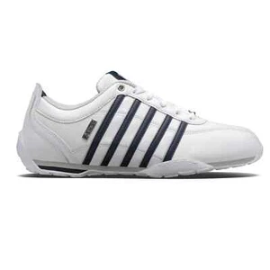 K-Swiss ARVEE 1.5 Męskie skórzane białe buty Sneakersy Trampki (02453-900-M) - Zdjęcie 1 z 6