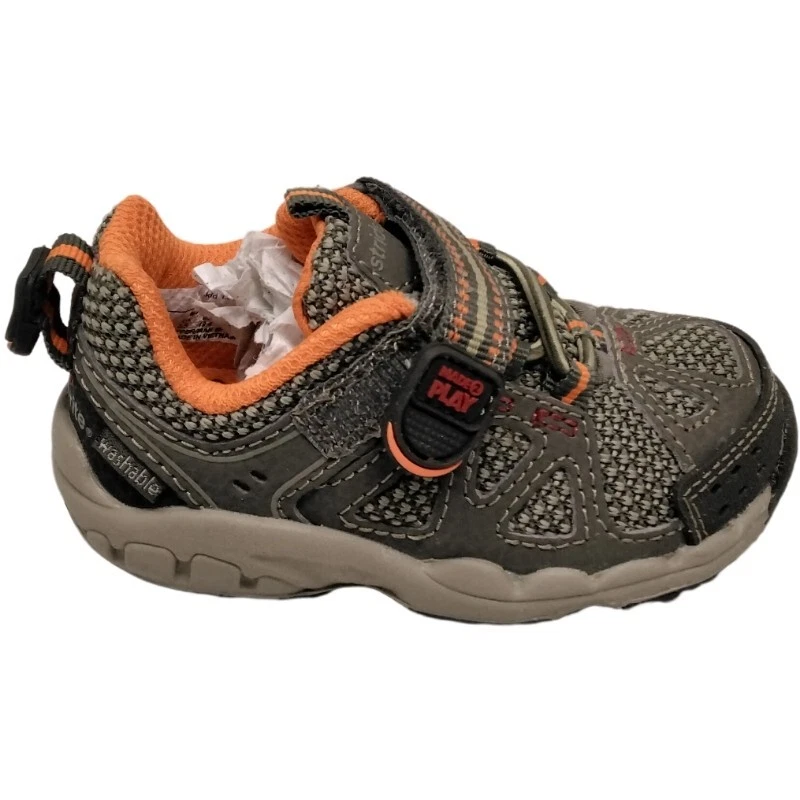 Stride Rite M2P Ian Sneakers Baby Boy Various Size Hiking Taupe Brown NWB - Image 1 of 3