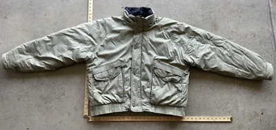 Vintage Ozark Trail Beige Blue Lined Trail Jacket Size XL - Image 1 of 4