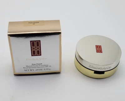 BASE EN POLVO MINERAL ELIZABETH ARDEN SPF 20 09 ACABADO PURO Foto 1 de 4