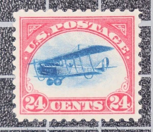 Scott C3 - 24 Cents Biplane - OG MH - Nice Stamp - SCV - $65.00 - Picture 1 of 2