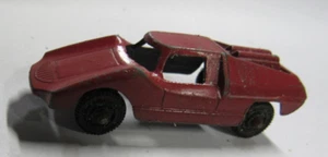Vintage rotes Tootsie Spielzeug Druckguss Fiat Abarth. 2,5 Zoll langes Fahrzeug - Bild 1 von 5