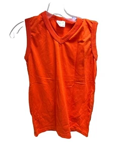 Gator Youth Med Dark Orange Tank Vneck Sleeveless OT3 - Picture 1 of 4