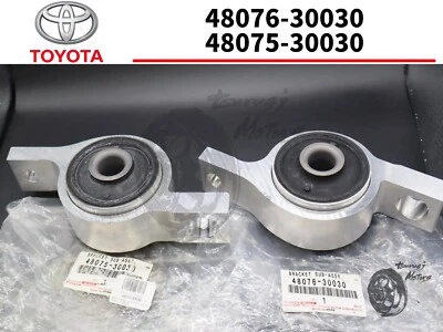 Toyota Lexus Genuine Front Right & Left Lower Control ARM Bushing Set OEM New - Image 1 of 4