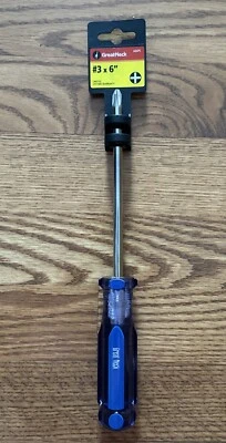 New! Great Neck Screwdriver #3 X 6 Phillips Made In USA A66PC - Image 1 of 4