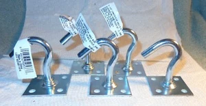 5 GANCHOS DURADEROS PARA TENDEDERO DE METAL HILLMAN 2-1/4" #322326 ACERO ZINC ESTILO - Imagen 1 de 2