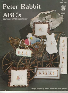 Beatrix Potter Peter Rabbit ABC’s Alphabet gezählt Kreuzstich Bastelheft - Bild 1 von 2