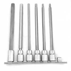 SK TOOLS 19728 Extra Long Socket Bit Set 3/8 in Drive - Picture 1 of 2