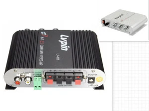 Nuovo 12V Mini Hi-Fi Amplificatore stereo MP3 Autoradio Canali 2 House T3D8 BE - Foto 1 di 5