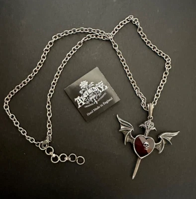 Death Of A Vampire Pendente Alchemy Gothic - Immagine 1 di 4