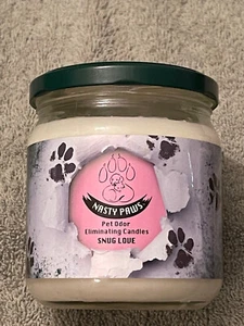 SNUG LOVE Blunteffects geruchsbeseitigende Kerze 15 Unzen Glasdose Sojawachs - Bild 1 von 1