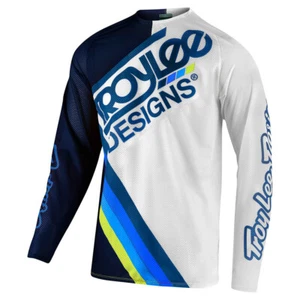 Troy Lee Designs TLD SE Pro Air Tilt Jersey White Navy Motocross Off Road Riding - Imagen 1 de 2