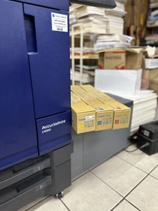 TN619 and TN620 Toner For Konica Minolta AccurioPRESS4065 2 Pack (See Video!) - Picture 1 of 1