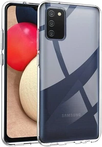 COVER CUSTODIA PER SAMSUNG GALAXY A02S A 02S TRASPARENTE TPU SLIM MORBIDA - Imagen 1 de 6